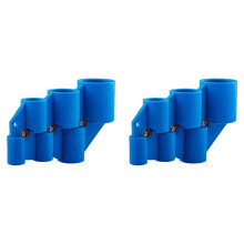 2X Full Storlek 1/4 Tum-1 Tum AvgradningsröR och Verktyg för DjupmäTare för Koppar , CPVC-, PEX-, PE-RT-, HDPE-RöR