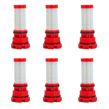 6X New Red Fuel Filter Fit for Mercury Optimax/Verado Engines 8M0020349 884380T