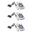 3X RF17 Keys Remote  12V Wireless  RGB Controller for PC Computer Case 5050 RGB LED Strip Light 1
