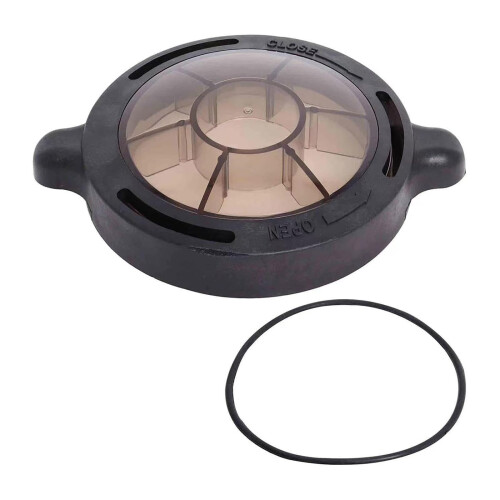 Replacement Pool Pump Basket with ORing, TwisttoLock Debris Guard for Inground Pools