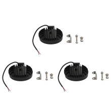 3X Forklift Safety Led Light 5.5 Inch 8W LED Warning Lamp Warehouse Pedestrian Spotlight Driving Work Lights( )