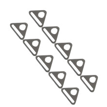 10Pcs High Strengths Triangles Connectors Tent Fixing-15mm ten