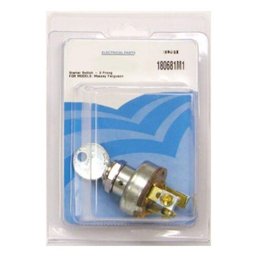 Ignition Switch R5343 Replacement with Durable Keyed Security for Massey Ferguson Tractor 2