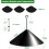 19 Inch Squirrel Proof Baffle for Bird Feeders, Rustproof Pole Guard for Shepherd Hooks Black 2