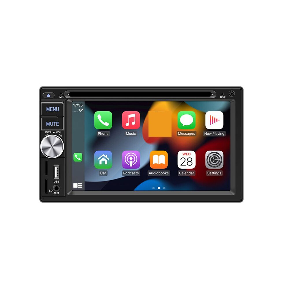 6.2In For Android Auto Wired Phone 2Din Stereo Player With Disc Dvd Cd Mp5 Multimedia Carplay S4800 Car Radio 4711852863397