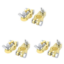 6 Pcs Automotive Car Boat Truck Battery Terminal Clamp Clip Connector Battery Clip Battery Connector
