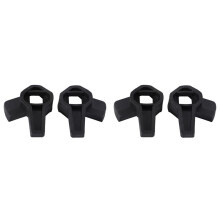 4x for Fortwo 451 2007-2014 Car Front Hood Locking Mechanism Left+Right Side (Top Piece Set ) A4517570101