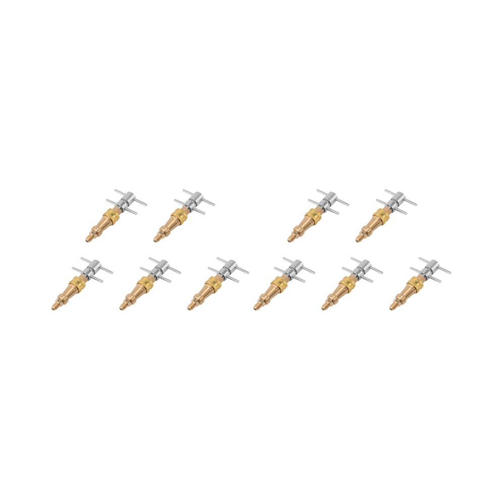 10X Tools High Pressure Washer 1/4 Inch Fnpt Refrigerator Quick Coupling Brass Washer Quick Connect Plug 6032529400478