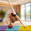Fitness Training Pilates Exercise Mat Workout Mat for Women, 4