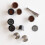 Stainless Steel Coffee Tamper Filling Tool,Espresso Tamper Compatible for  Machine Solid Tamper Tool 2