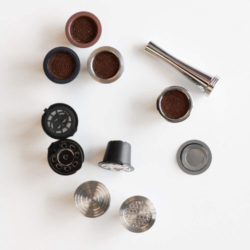 Stainless Steel Coffee Tamper Filling Tool,Espresso Tamper Compatible for  Machine Solid Tamper Tool 1