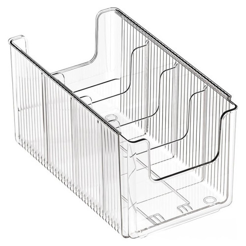 Adjustable Foldable Storage Bins Drawer Organizers Clear Drawer Organizers for Bedroom, Kitchen, Office