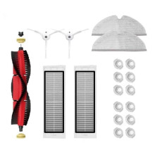 HEPA Filter Main Side Brush Spare Parts Compatible with Mijia 1s MI Robot Vacuum Cleaner S50 S5 Max Accessories