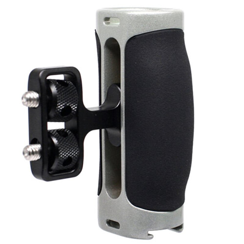 Side Handle for 1/4"-20 Screw  Portable Camera Cage Hand Grip for DSLR Camera with Cold Shoe Mount