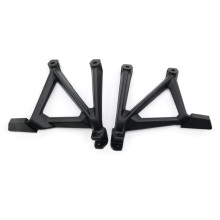 Motocycle Rear Passenger Footpegs Kit Footrests Foot Rest Bracket for R1250 R1200 GS LC Adventure R1250 GS 2013-2023