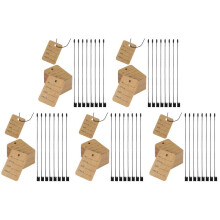 5000 Pieces Price Tags and Hang Tag String, Clothing Tags for Clothing Marking Tags Unstrung Tags Store Tags