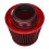 Universal Car Air Filter Vehicle Induction Kit High Power Mesh Cone Red Finish 10