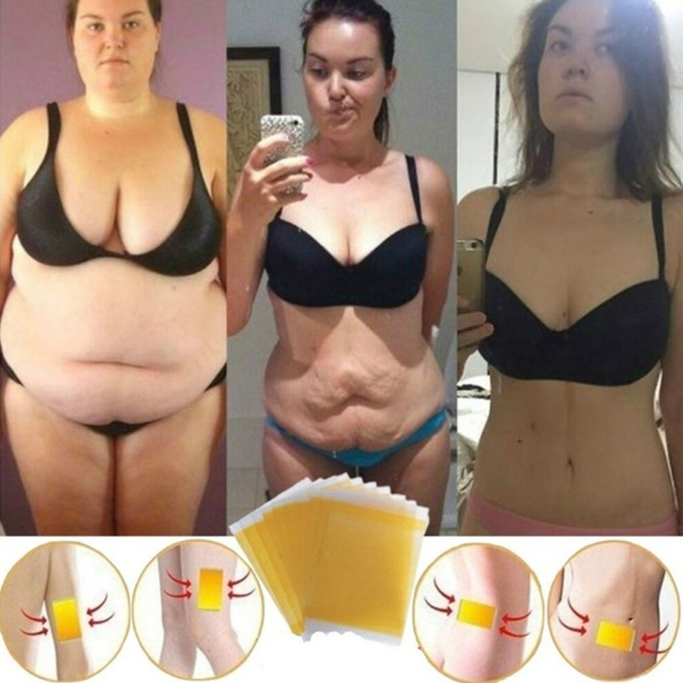 Dark 200Pcs Slimming Patch Pack For Fat Burning & Weight Loss
