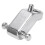16 Pcs Electric Guitar Roller String Tree String Retainer - Silver 4