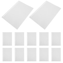 100St Herbruikbaar Wit Dubbelzijdig Papier Voor Stickervellen Album