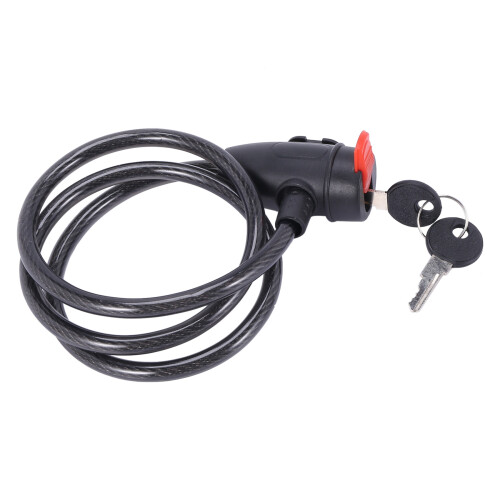 Bicycle Universal Wire Cable Coil Portable Anti-Theft Lock Car Lock