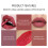 6pcs Matte Waterproof Lipstick Set, 2.5ml Each, Gift Box 14