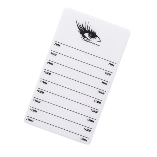 Acrylic Eyelash Display Board 8 Rows 117x67x50mm Lash Tool Holder 1