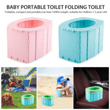 Zusammenklappbare Reise-Toilette