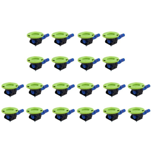 20pcs 3 Inch Concave Vacuum Cup 75mm Heavy Duty Hand Pump Suction Cup with M6 Threaded Stud