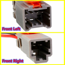2 Pair Front Left+Right Power Door Lock Actuator for 1997-2001 Prelude/ CR-V CRV 72115S03G11,72155S03J11