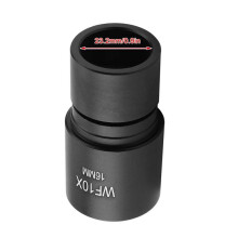 6X Microscope Eyepiece Lenses, DM-R001 WF10X 16mm Eyepiece for Biological Microscope Ocular Mounting 23.2mm