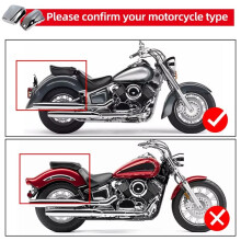 For Dragstar V-Star XVS1100 1999-2011 Motorcycle Chrome Battery Sdie Covers Left Right Fairing Guard Protector