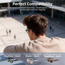 2 Pairs Eyeglass Ear Grip for Meta /Skyler/Headliner & Gen 2 Glasses Accessories