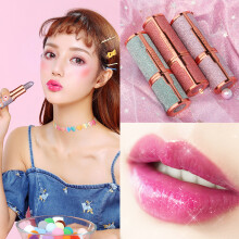 Funkelnder Glitter-Stern Lippenstift 25,9 g Wasserfestes Feuchtigkeitscreme Unisex
