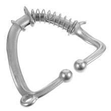 Stainless Steel Cattle Nose Ring Pliers with Ergonomic Grip for Livestock Installation and Removal