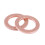 120pcs 12mm X 18mm X 1.5mm Copper Flat Washer Ring Sealing Fitting 6