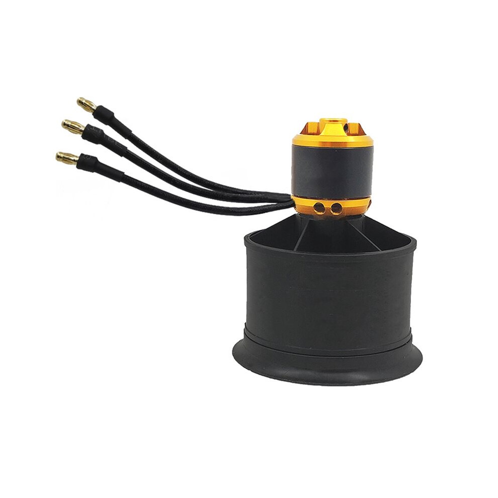 Brecantia Qf2611-4000Kv Ccw 50Mm Edf 12 Blades Ducted Fan With Qf2611 Brushless Motor For Rc Airplane
