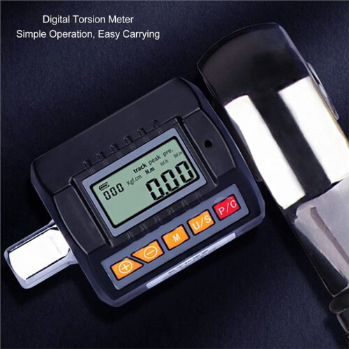 Digital Torque Wrench Meter Nm Lbf.Ft Unit with Backlight Audible VisualAlarm Real   Preset Modes for Precise 2