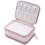 Jewelry Casket Cosmetic Storage Box Makeup Packing Organizer Multi-Function Earrings Ring Container Case Portable Leather 5