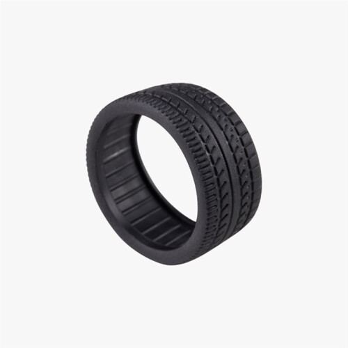 For  CyberBrick 4PCS Ø33.7x13.85mm Rubber Tires  3D Printed Model Components 2