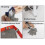 Cut Resistant Gloves Level 9 Protection with Adjustable Metal Buckle for Kitchen Meat Processing and Workshop Use, 4PCS Medium 3