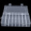 24 Compartment Slot Storage Box Practical Adjustable Plastic Case For Bead Rings Jewelry Display Organizer Storage Box Tool Container 5