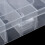 24 Compartment Slot Storage Box Practical Adjustable Plastic Case For Bead Rings Jewelry Display Organizer Storage Box Tool Container 6