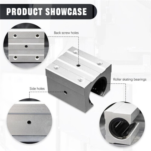 Bloco de Rolamento Linear de Esferas para Roteador CNC e Impressora 3D SBR30UU 1