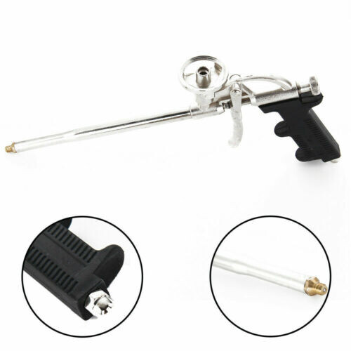 Professional PU Expanding Foam Gun Grade Applicator Application Chrome 1 Meter 1