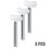 3Pcs Stainless Steel Toothpaste Squeezer - 8x3.3cm, Easy Use 4