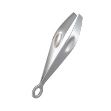 Stainless Steel Fish Bone Tweezers with Ergonomic Flat Grip for Easy Bone Removal in Kitchen