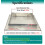 Lockable Stainless Steel Access Panel 12x16 with Key, Rustproof Door for Wall Inspection 4