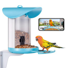 Smart Bird Feeder Camera with HD Motion Detection, Ultra WideAngle Wireless Bird Watching Camera for Outdoors