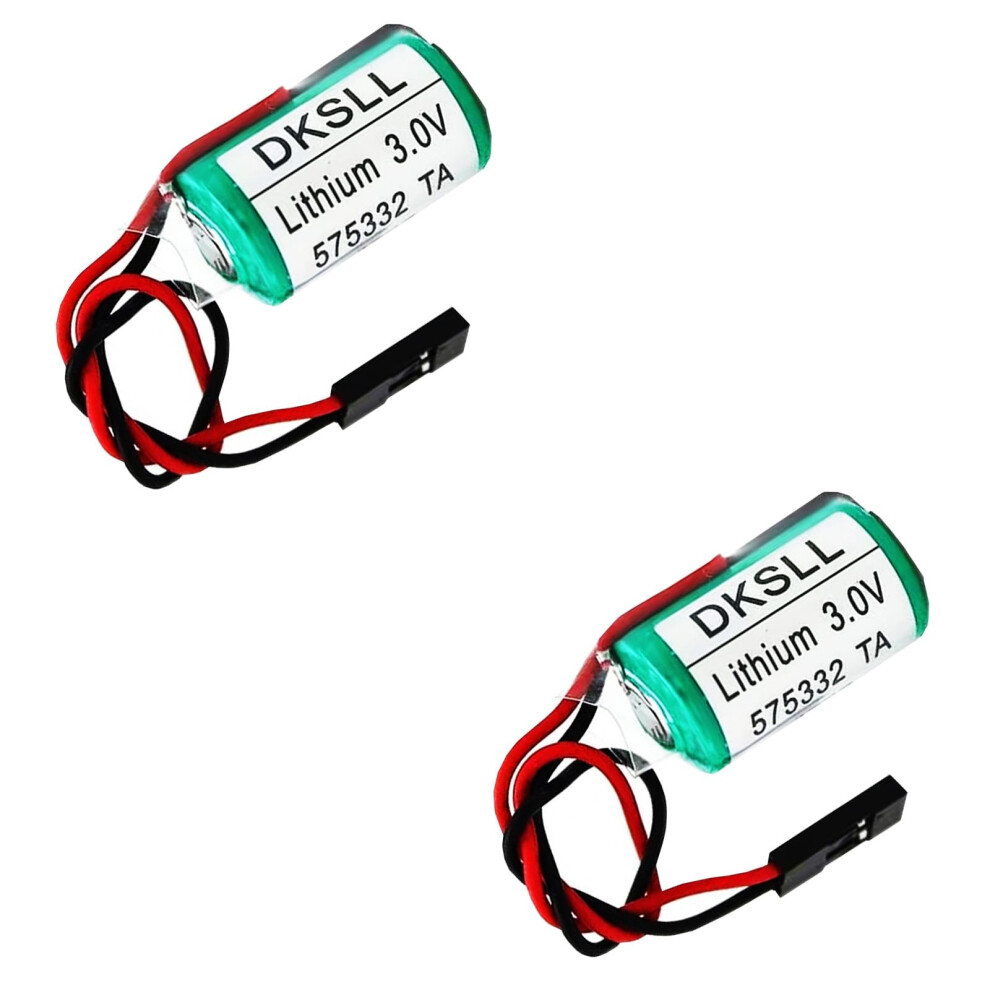 (2Pack) Lithium Plc Backup Battery 3V 950Mah Replacement With Stable Power For Siemens 840D 6Fc52470aa180aa0 9092120161663